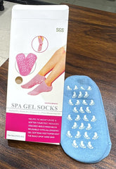 Silicone Spa Gel Socks For Dry Feet And Cracked Heel Treatment