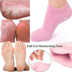 Silicone Spa Gel Socks For Dry Feet And Cracked Heel Treatment