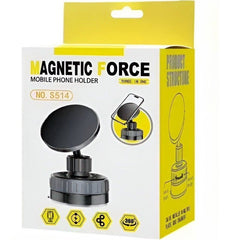 Magnetic Mobile Holder Powerful Suction Cup, Foldable & Adjustable