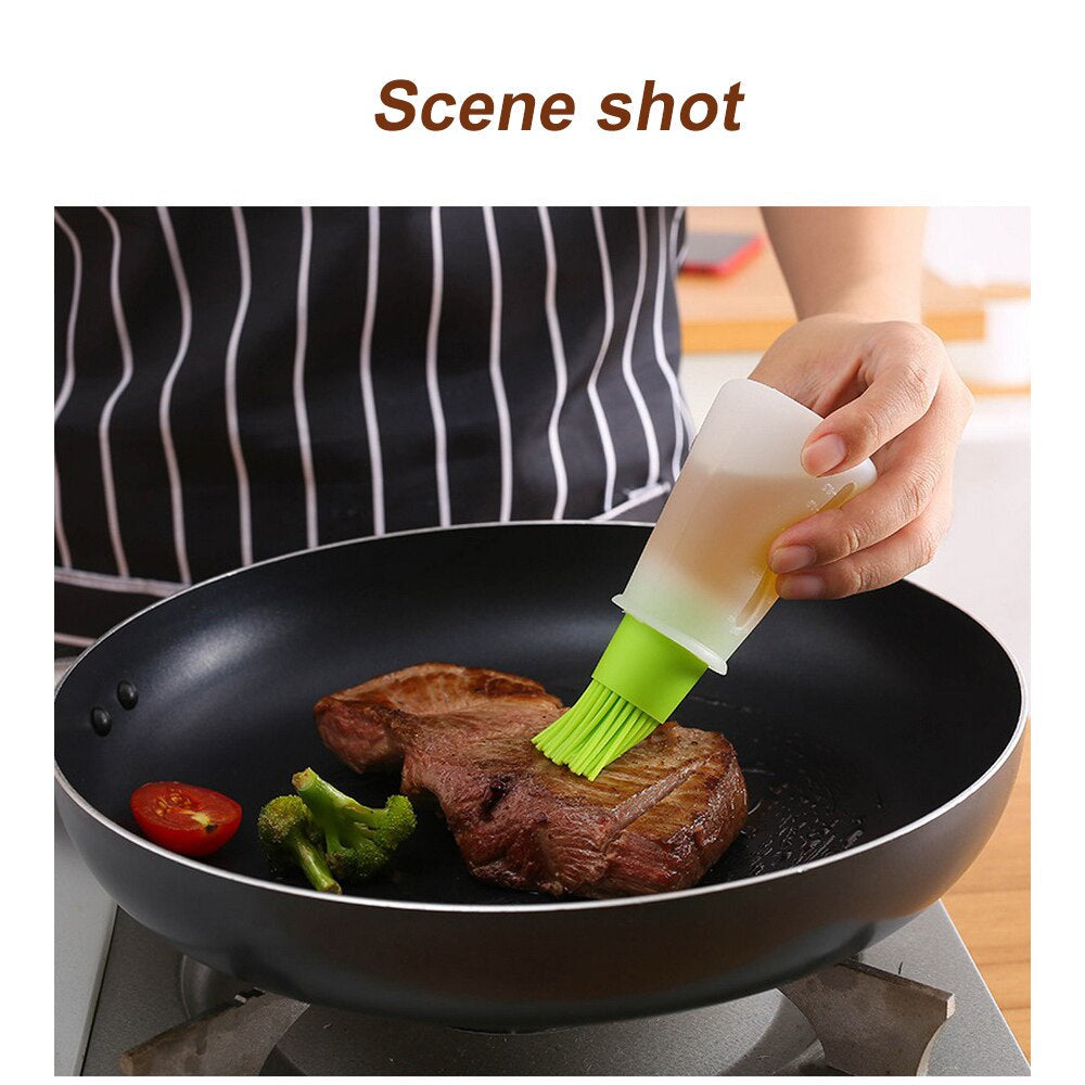 1 Pc High Temperature Resistant Silicone Bottle Brush.